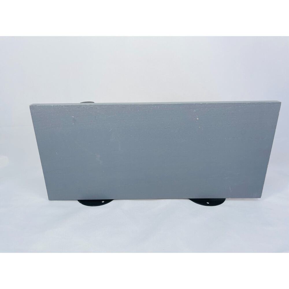 Always Home Intrnational Blue Hard Board Floating Wall Shelf Home Decor